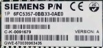 Siemens 6FC5357-0BB33-0AE0